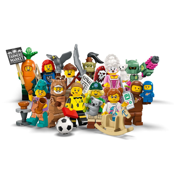 לגו 71037 שקית הפתעה סדרה 24 | LEGO 71037 Series 24 Minifigures | הרכבות | פלאנט איקס | Planet X