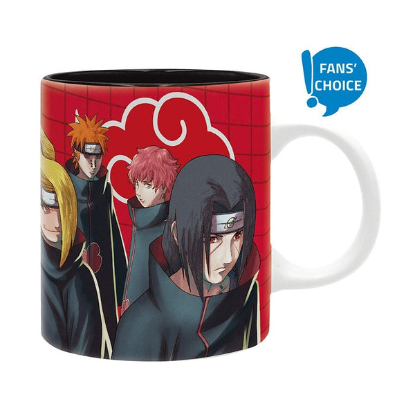 ספל נארוטו שיפודן 320 מ"ל | Naruto Shippuden Artwork Akatsuki Mug Fans Fan’s Choice | ספלים וכוסות | פלאנט איקס | Planet X
