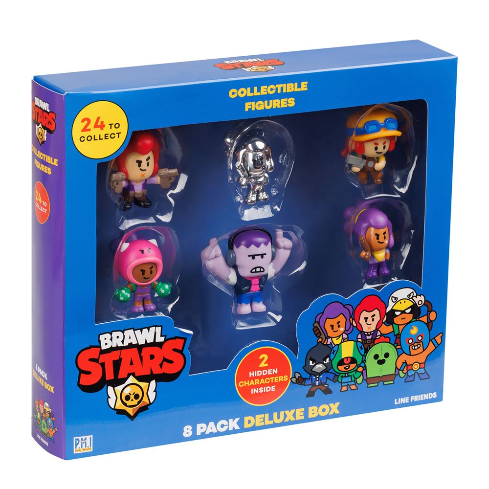 דמויות בראול סטארס מארז שמיניה דלוקס Brawl Stars Collectible Figures פלאנט איקס Planet X