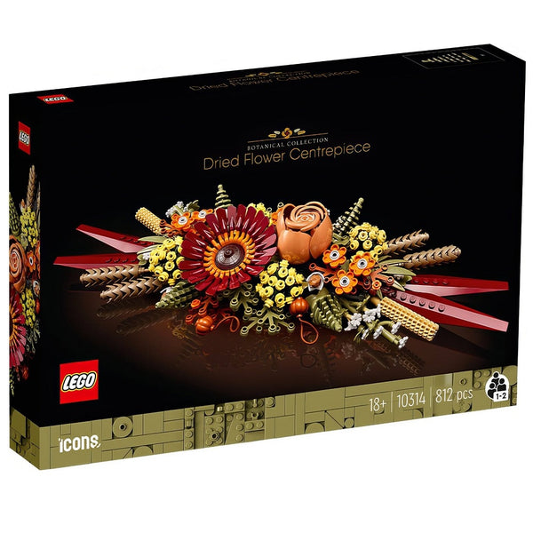 לגו 10314 סידור פרחים מיובשים | LEGO 10314 Dried Flower Centrepiece | הרכבות | פלאנט איקס | Planet X
