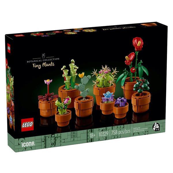 לגו 10329 צמחים זעירים | LEGO 10329 Tiny Plants | הרכבות | פלאנט איקס | Planet X