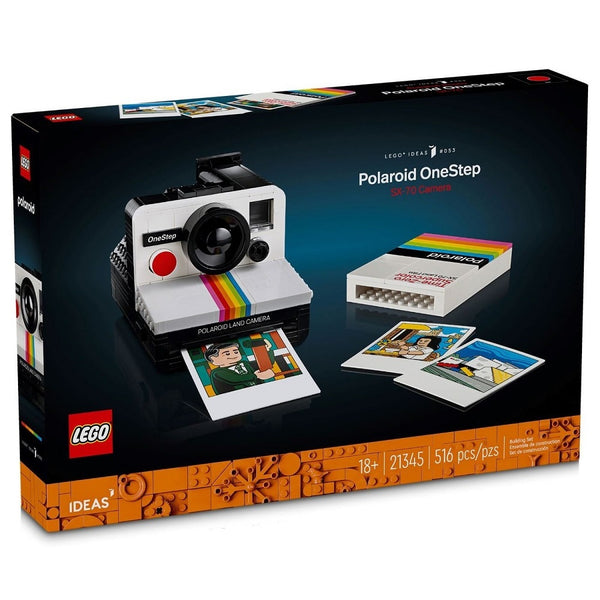 לגו 21345 מצלמת פולרואיד | LEGO 21345 Polaroid OneStep SX-70 Camera | הרכבות | פלאנט איקס | Planet X