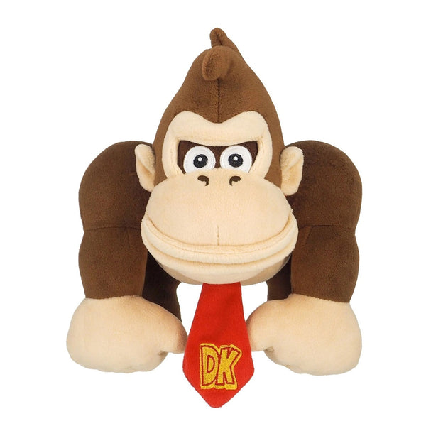 בובת פרווה סופר מריו דונקי קונג 25 ס"מ | Super Mario Bros. Donkey Kong 25 cm Plush | בובות פרווה | פלאנט איקס | Planet X