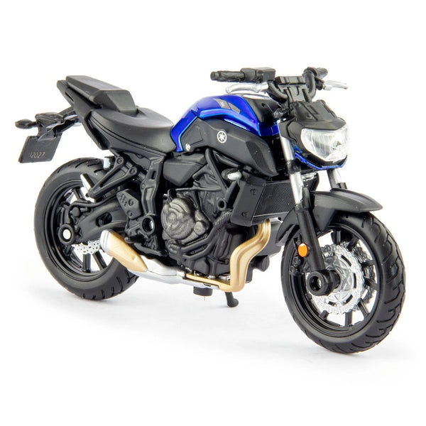 דגם אופנוע ימאהה MT 07 1:18 מהדורה מיוחדת | Yamaha 2018 MT-07 1:18 Maisto Special Edition