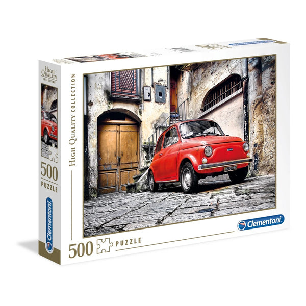 פאזל פיאט 500 חלקים | Fiat 500 Pieces Jigsaw Puzzle
