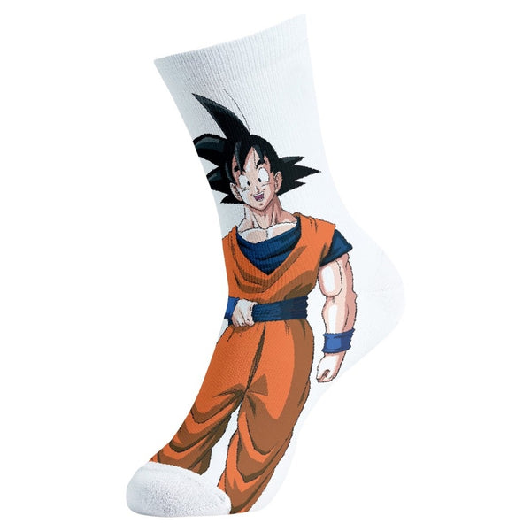 גרביים מעוצבות גוקו דרגון בול | Goku Dragon Ball Z Socks | גרביים | פלאנט איקס | Planet X