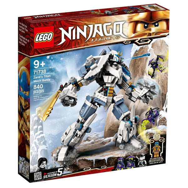 לגו 71738 מכונת הקרב של זאן נינג'גו | LEGO 71738 Zane's Titan Mech Battle | הרכבות | פלאנט איקס | Planet X
