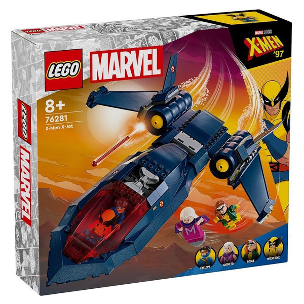 לגו 76281 מטוס אקס ג'ט של אקס מן | LEGO 76281 X-Men X-Jet