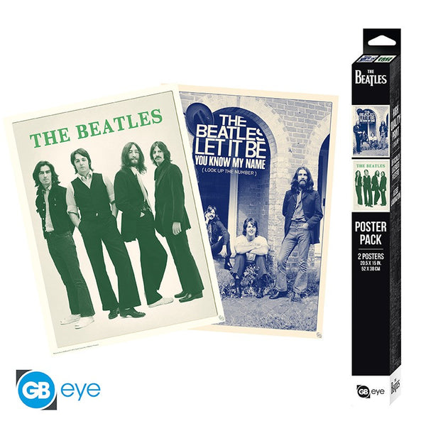 זוג פוסטרים ביטלס (החיפושיות) | The Beatles Poster Set