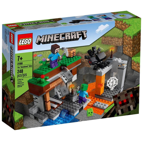 לגו 21166 המכרה הנטוש מיינקראפט | LEGO 21166 The Abandoned Mine Minecraft | הרכבות | פלאנט איקס | Planet X