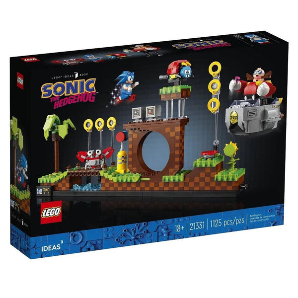 לגו 21331 סוניק גרין זון היל רעיונות | LEGO 21331 Sonic the Hedgehog Green Hill Zone | הרכבות | פלאנט איקס | Planet X