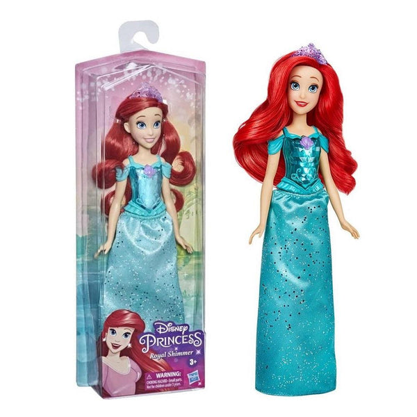 בובת אריאל בת הים 30 ס"מ נסיכות דיסני | Disney Princess Royal shimmer Ariel 30cm Hasbro | דמויות וגיבורים | פלאנט איקס | Planet X