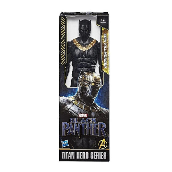 בובת אריק קילמונגר הפנתר השחור 30 ס"מ | Erik Killmonger Black Panther 30cm Hasbro | דמויות וגיבורים | פלאנט איקס | Planet X