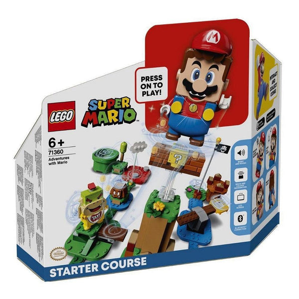 לגו סופר מריו 71360 ערכת סטרטר | LEGO 71360 Adventures with Mario Starter Course | הרכבות | פלאנט איקס | Planet X