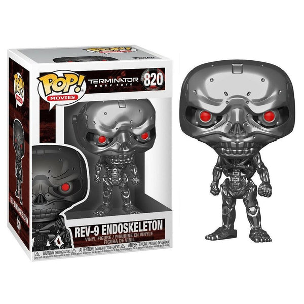 בובת פופ Rev-9 Endoskeleton שליחות קטלנית | Funko Pop Rev-9 Endoskeleton Terminator 820 | בובת פופ | פלאנט איקס | Planet X