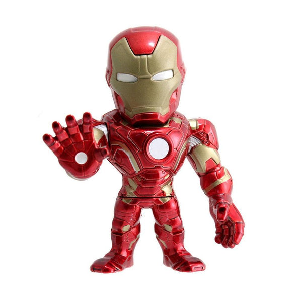 בובת איירון מן מתכת 10 ס"מ | Iron Man Figure Jada Metal Die Cast | דמויות וגיבורים | פלאנט איקס | Planet X