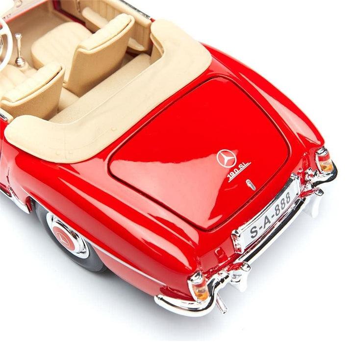 מרצדס בנץ 190 אס אל 1955 מהדורה מיוחדת | Mercedes-Benz 190SL 1:18 Maisto Special Edition | רכבים | פלאנט איקס | Planet X