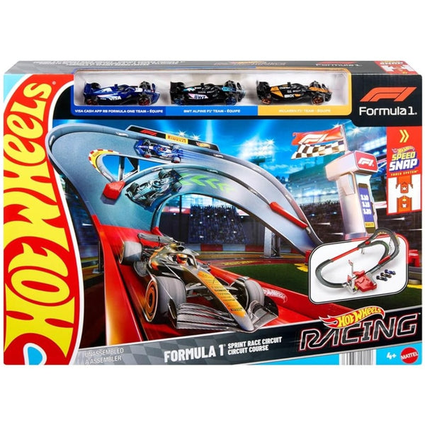 מסלול הוט ווילס פורמולה 1 מירוץ ספרינט | Hot Wheels Racing Formula 1 Sprint Race Circuit Track
