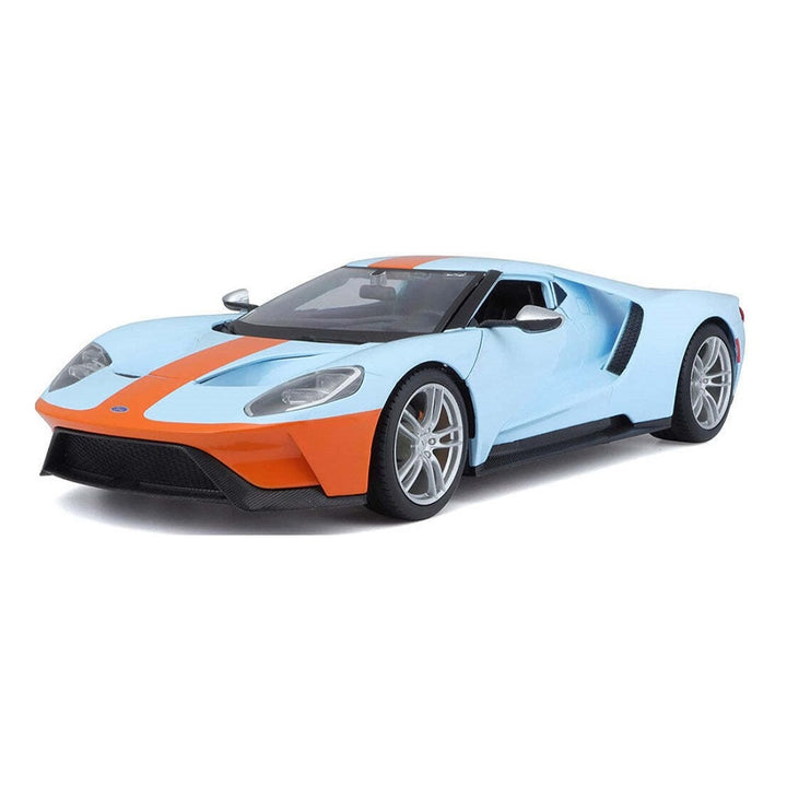 פורד GT 2017 1:18 מהדורה מיוחדת | Ford GT 2017 Blue And Orange 1:18 Maisto Special Edition | רכבים | פלאנט איקס | Planet X