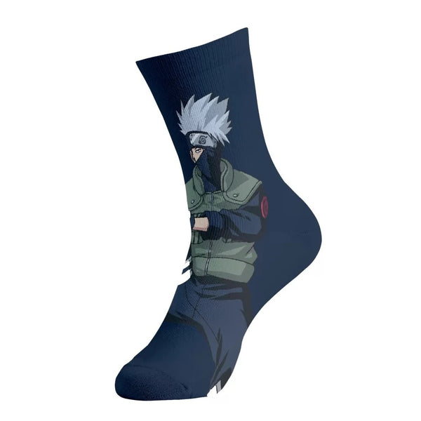 גרביים מעוצבות קאקאשי האטאקה | Kakashi Hatake Naruto Socks | גרביים | פלאנט איקס | Planet X
