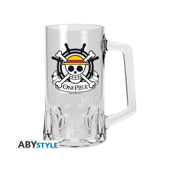 ספל בירה וואן פיס לופי גולגולת 500 מ"ל | Skull Luffy Tankard | ספלים וכוסות | פלאנט איקס | Planet X