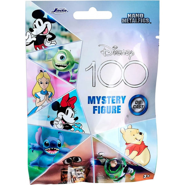 דמות דיסני 4 ס"מ ממתכת בשקית הפתעה | Disney 100th Anniversary Nano Metalfigs Mystery Bag