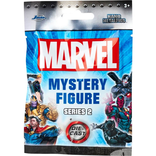 דמות מארוול 4 ס"מ ממתכת בשקית הפתעה | Marvel Series 2 Nano Metalfigs Mystery Bag