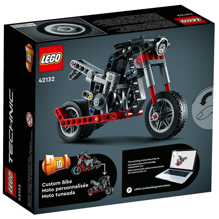 לגו 42132 אופנוע טכניק | LEGO 42132 Motorcycle Technic | הרכבות | פלאנט איקס | Planet X