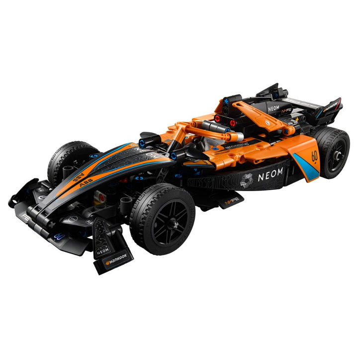 לגו 42169 מקלארן פורמולה קבוצת אי מנגנון דחוף וסע | LEGO 42169 NEOM McLaren Formula E Team Pull-Back Technic | הרכבות | פלאנט איקס | Planet X