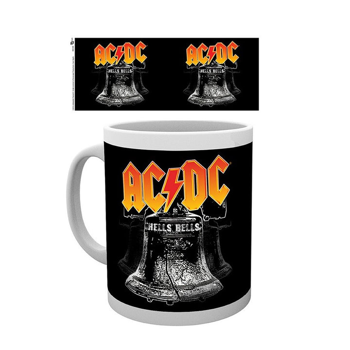 ספל AC/DC הלס בלס 320 מ"ל | AC/DC Hells Bells Mug | ספלים וכוסות | פלאנט איקס | Planet X