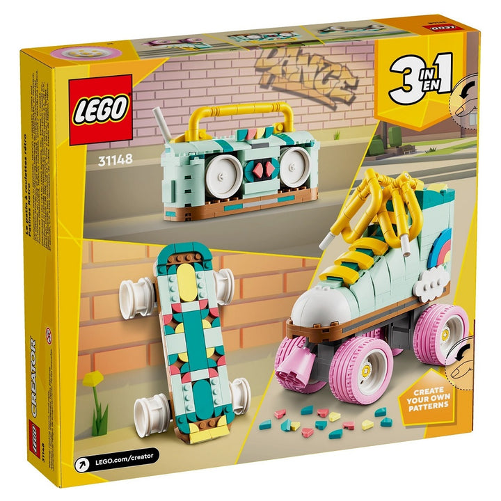 לגו 31148 גלגיליות רטרו | LEGO 31148 Retro Roller Skate | הרכבות | פלאנט איקס | Planet X