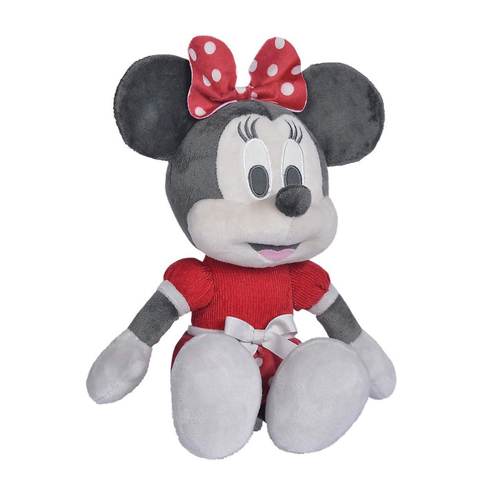 בובת פרווה מיני מאוס רטרו 35 ס"מ | Retro Minnie Mouse 35 cm Plush | בובות פרווה | פלאנט איקס | Planet X