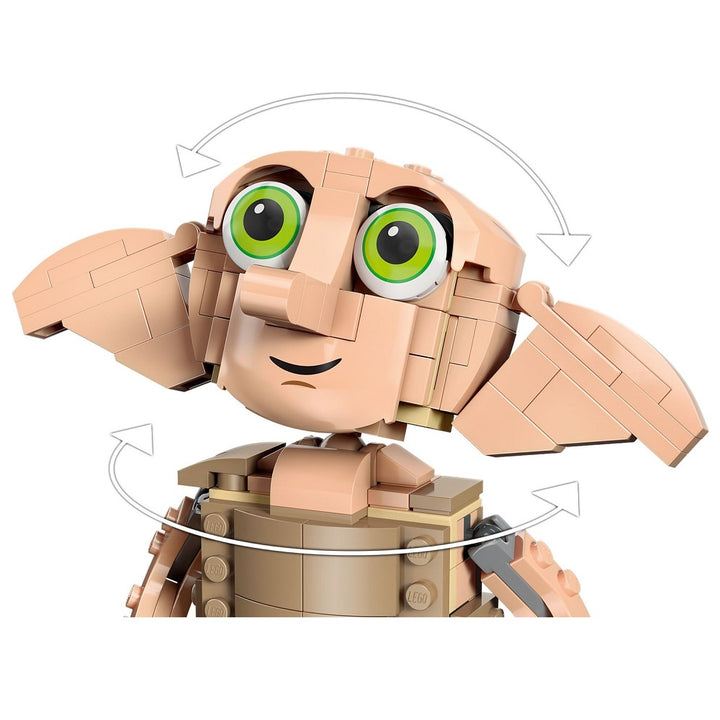 לגו 76421 דובי גמדון הבית הארי פוטר | LEGO 76421 Dobby The House-Elf | הרכבות | פלאנט איקס | Planet X