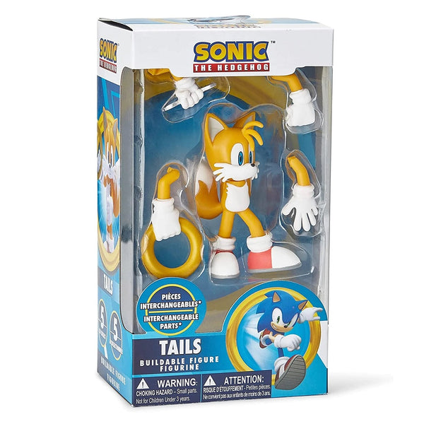 בובת טיילז (זנבות) 10 ס"מ | Tails Sonic The Hedgehog 10cm Figure | דמויות וגיבורים | פלאנט איקס | Planet X