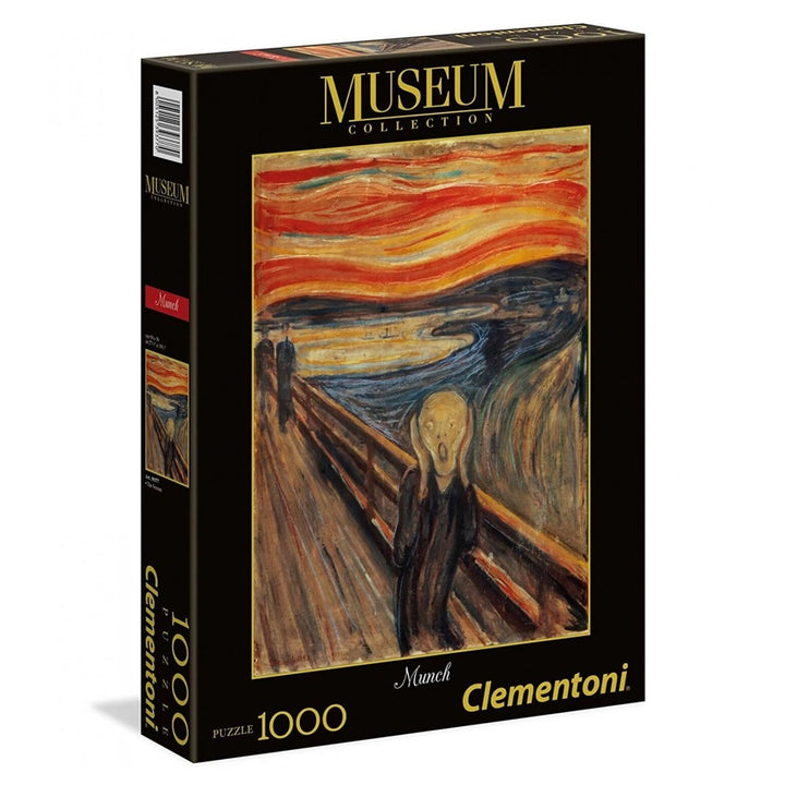 פאזל הצעקה אדוורד מונק 1000 חלקים | The Scream Edvard Munch 1000 Pieces Jigsaw Puzzle | | פלאנט איקס | Planet X