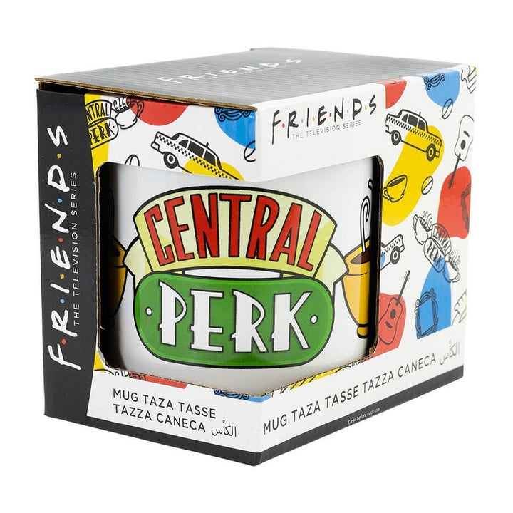 ספל סנטרל פארק חברים 325 מ"ל | Central Perk Friends Ceramic Mug | ספלים וכוסות | פלאנט איקס | Planet X