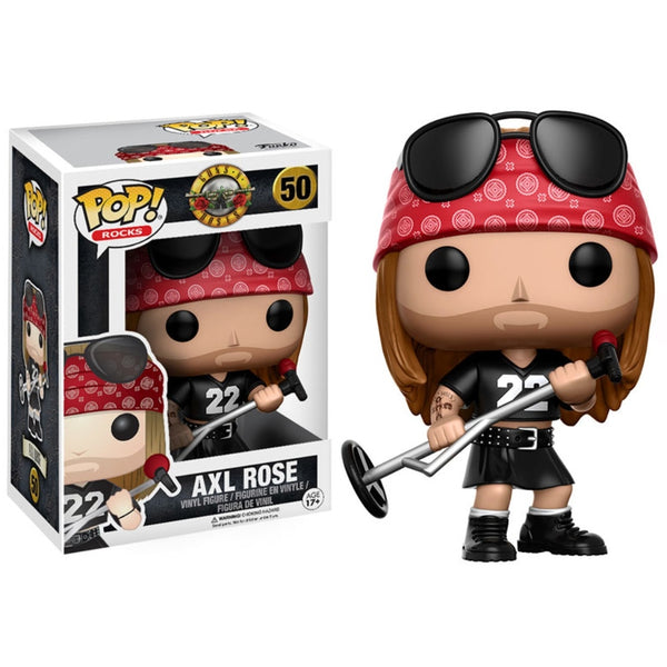 בובת פופ אקסל רוז גאנז אנד רוזס | Funko Pop! Guns N' Roses Axl Rose 50