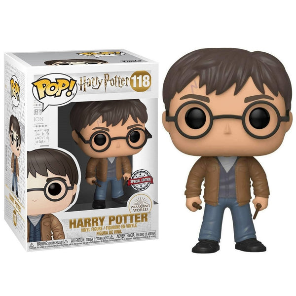 בובת פופ הארי פוטר עם שני שרביטים מהדורה מיוחדת | Funko Pop Harry Potter With Two Wands Special Edition 118