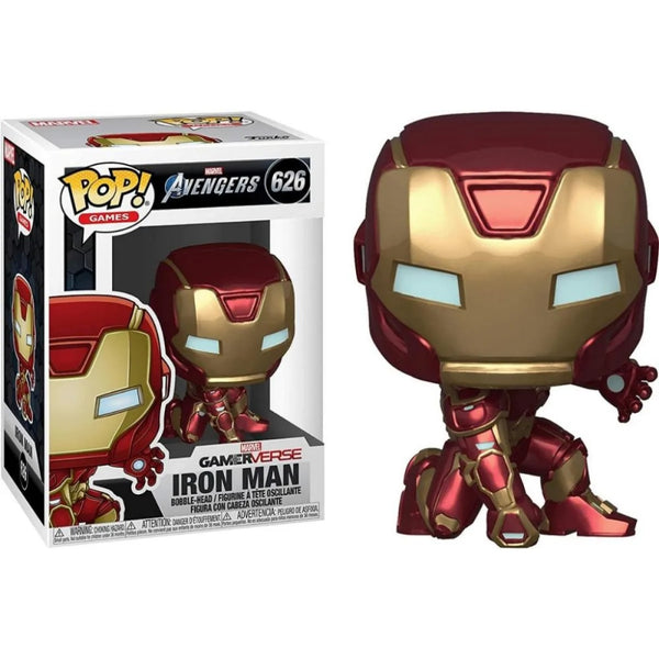 בובת פופ איירון מן בחליפת סטארק טק | Funko Pop Iron Man (Stark Tech Suit) Gamer Verse 626