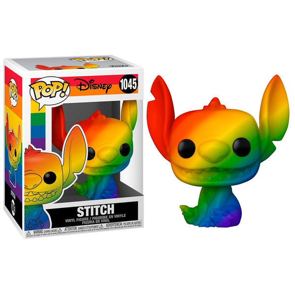 בובת פופ סטיץ' צבעי קשת מהדורת גאווה | Funko Pop Rainbow Stitch 1045 Pride Edition | בובת פופ | פלאנט איקס | Planet X