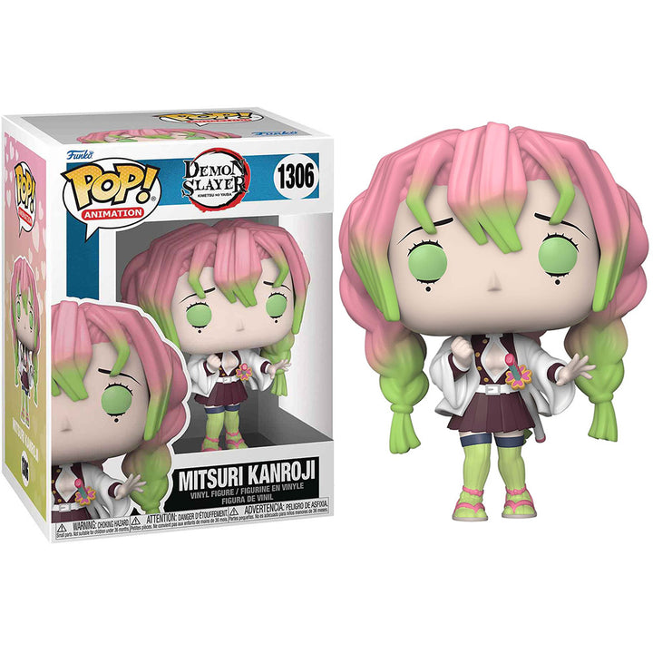 בובת פופ מיטסורי קאנרוג'י דימון סלייר | Funko Pop Demon Slayer Mitsuri Kanroji 1306 | בובת פופ | פלאנט איקס | Planet X