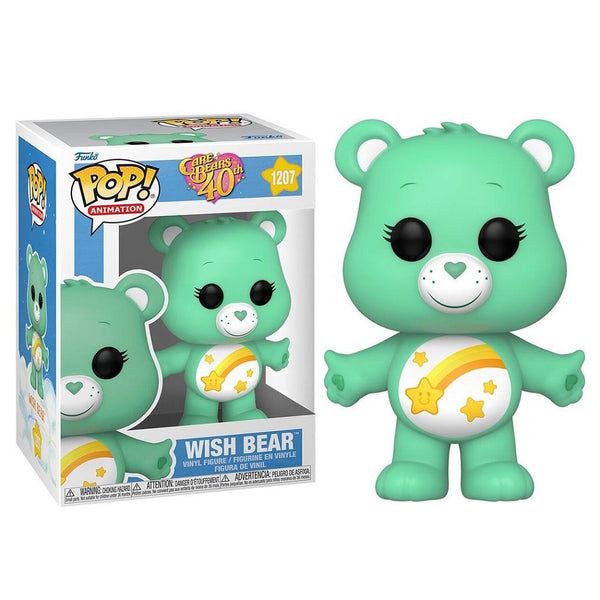 בובת פופ דוב משאלה דובוני אכפת לי | Funko Pop Wish Bear 1207 Care Bears | בובת פופ | פלאנט איקס | Planet X