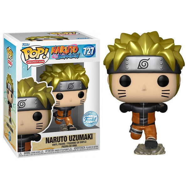 בובת פופ נארוטו רץ (מטאלי) מהדורה מיוחדת | Funko Pop! Naruto Uzumaki Running (Metalic Effect) Special Edition 727