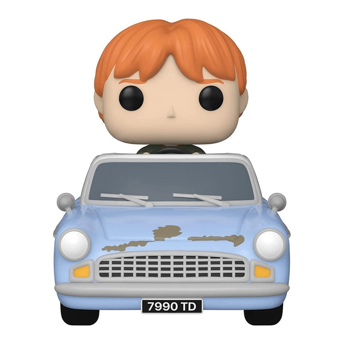 בובת פופ ריידס רון ויזלי במכונית מעופפת 6 אינץ' | Funko Pop! Rides Ron Weasley In Flying Car 112 | בובת פופ | פלאנט איקס | Planet X