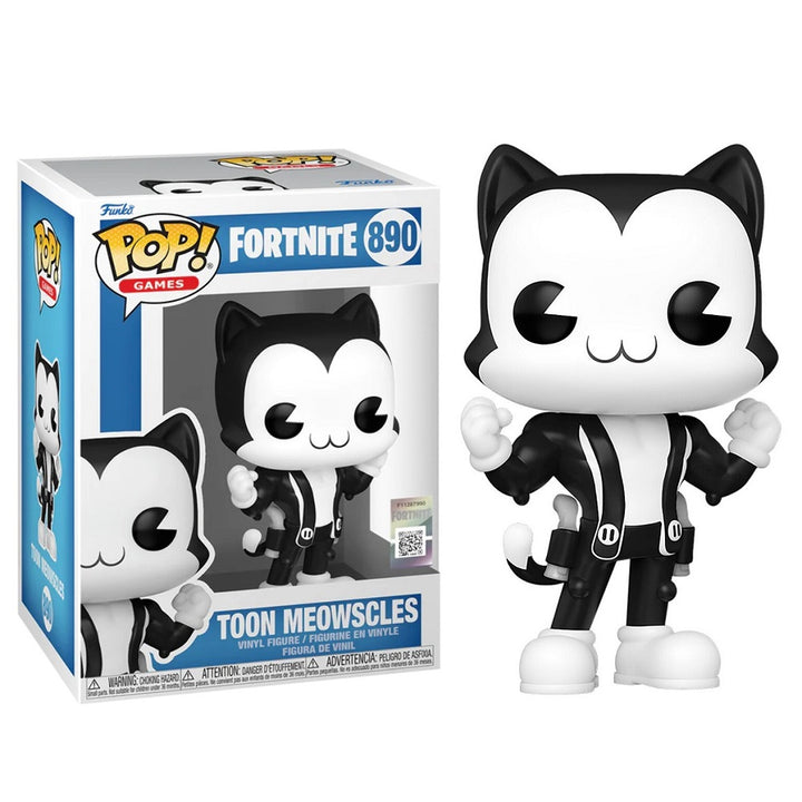 בובת פופ טון מיאוסלס פורטנייט | Funko Pop Toon Meowscles Fortnite 890 | בובת פופ | פלאנט איקס | Planet X