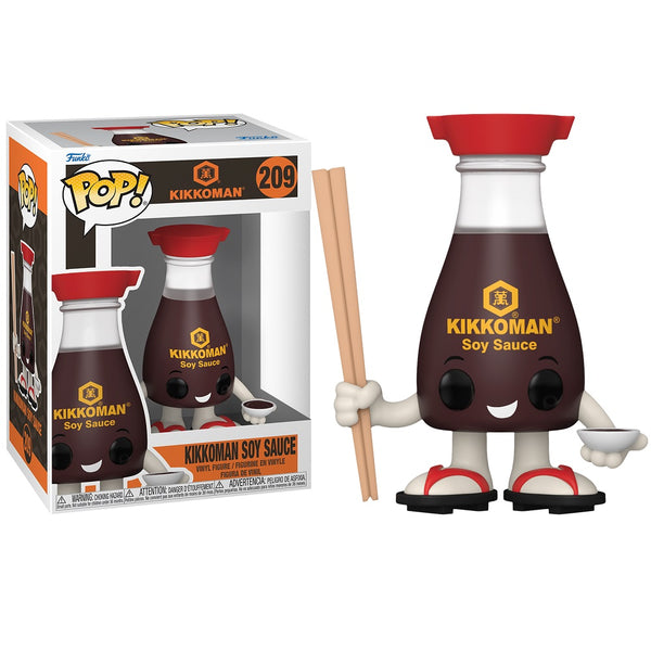 בובת פופ בקבוק סויה קיקומן | Funko Pop Kikoman Soy Sauce 209 | בובת פופ | פלאנט איקס | Planet X