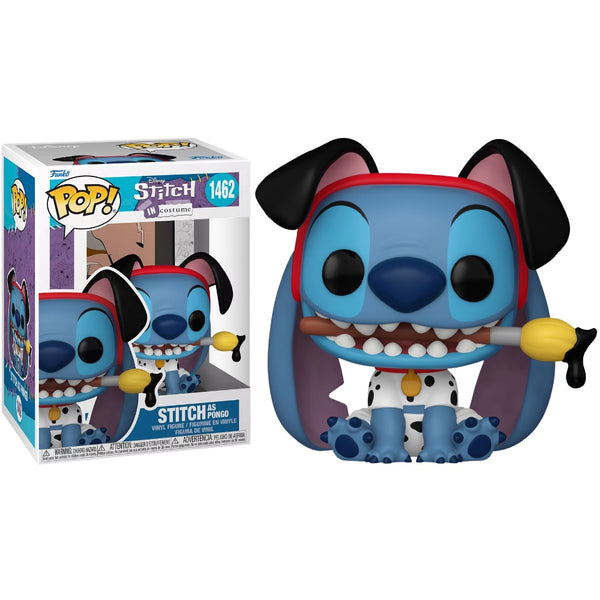 בובת פופ סטיץ' בתחפושת פונגו | Funko Pop Lilo & Stitch Costume Stitch as Pongo 1462