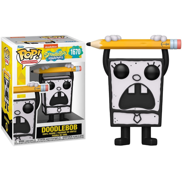 בובת פופ בובספוג עם עפרון (דודל בוב) | Funko Pop Spongebob Squarepants Doodlebob 1670