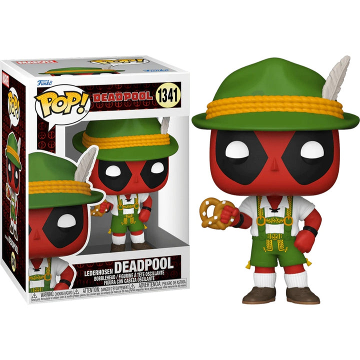 בובת פופ דדפול לדרהוזן עם בייגל | Funko Pop! Lederhosen Deadpool 1341