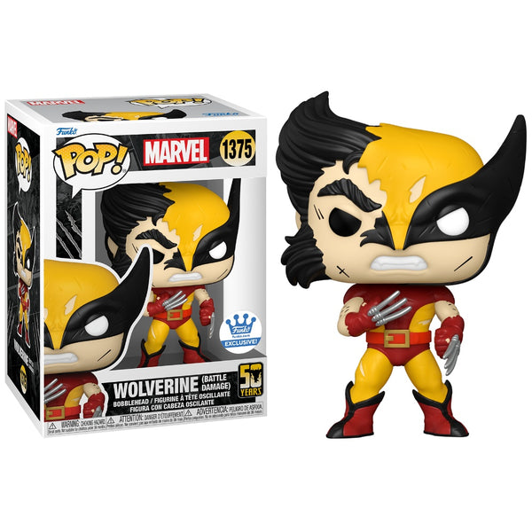 בובת פופ וולברין מהדורה אקלוסיבית | Funko Pop Wolverine Battle Damage Exclusive Edition 1375